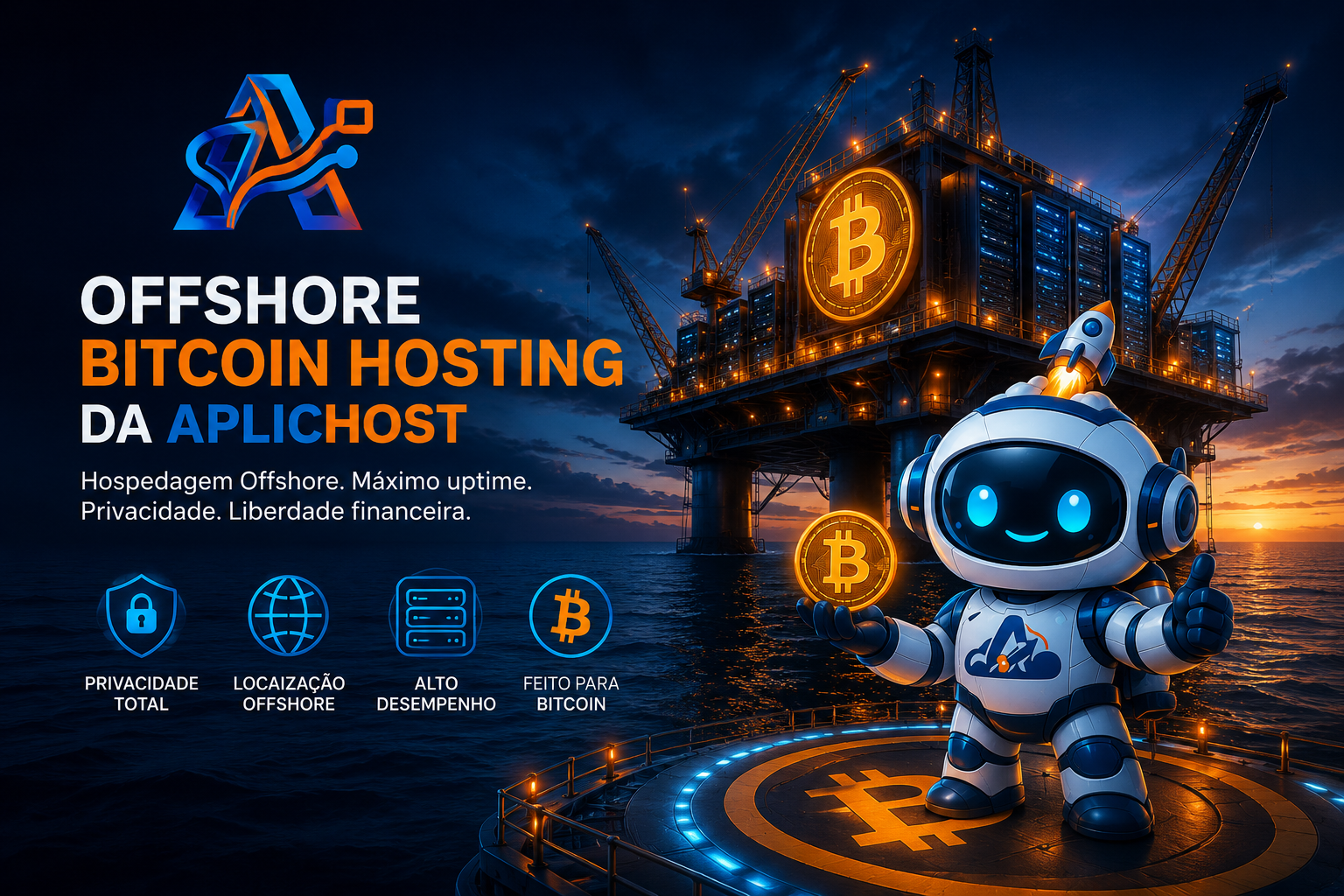 Offshore Bitcoin Hosting por Aplic